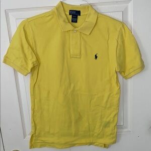 Polo Ralph Lauren Child Medium Yellow Polo Shirt